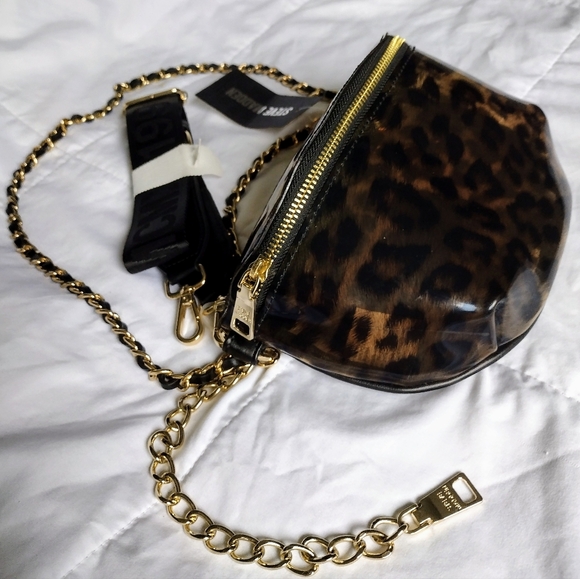 Steve Madden Leopard Print Crossbody Bag - Picture 3 of 16